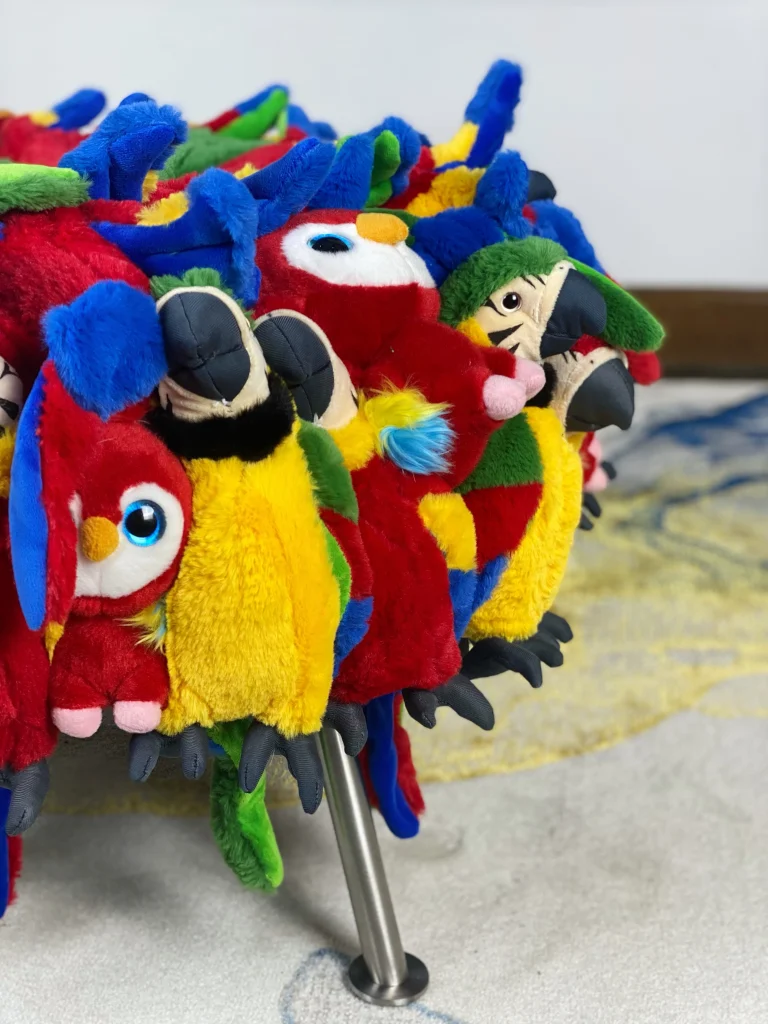 Parrot animal chair