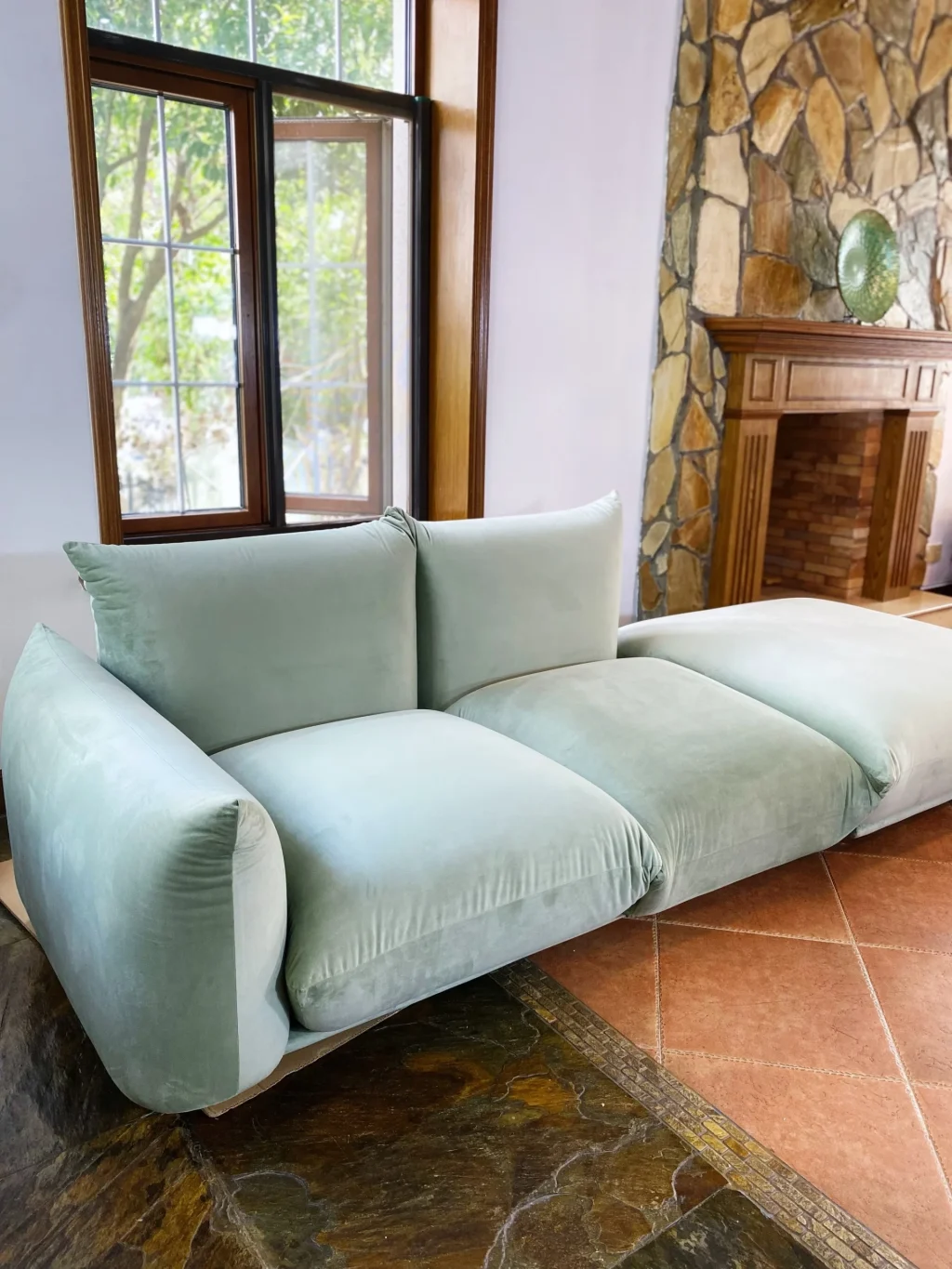 Marenco Seating System : Double Seater + Ottoman