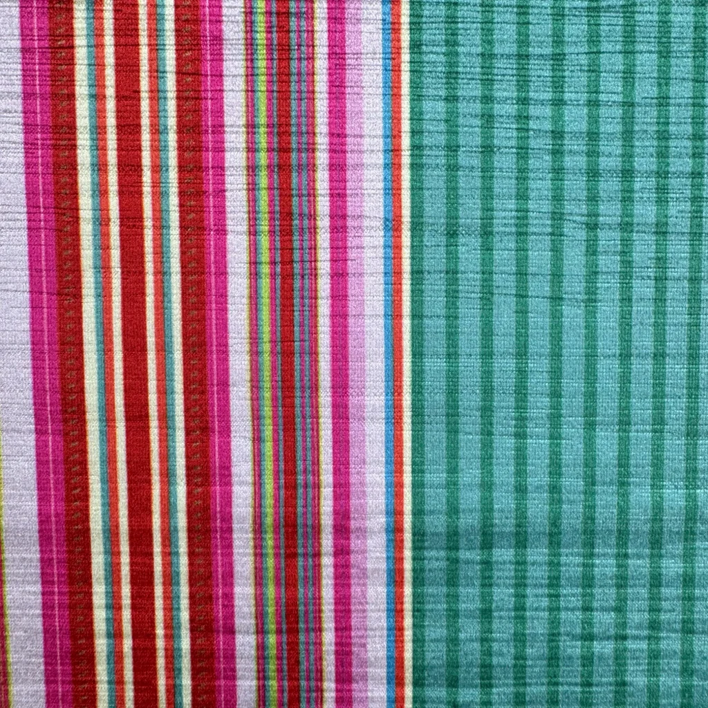 digital printed velvet fabric 65