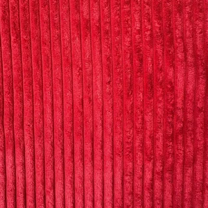 Corduroy hot red