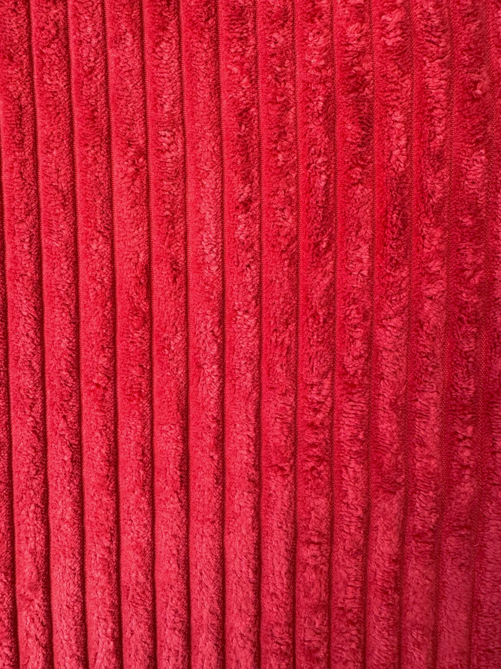 Corduroy Hot Red