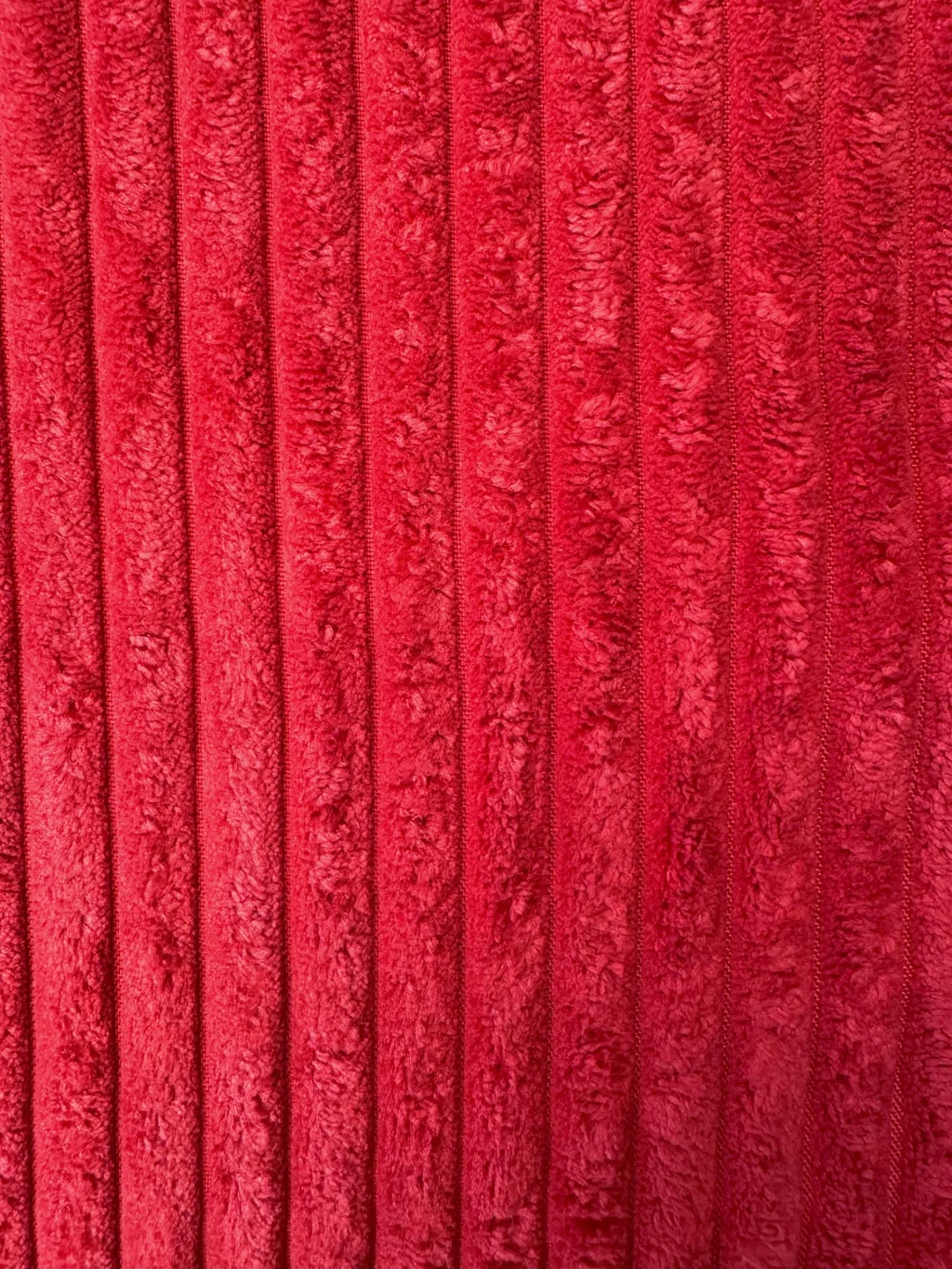 Corduroy Hot Red