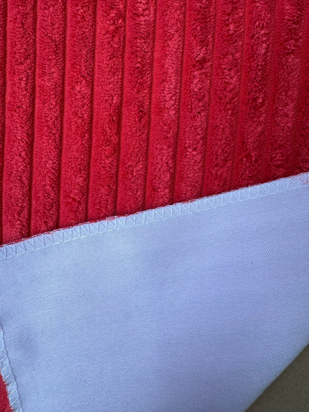 Corduroy Hot Red