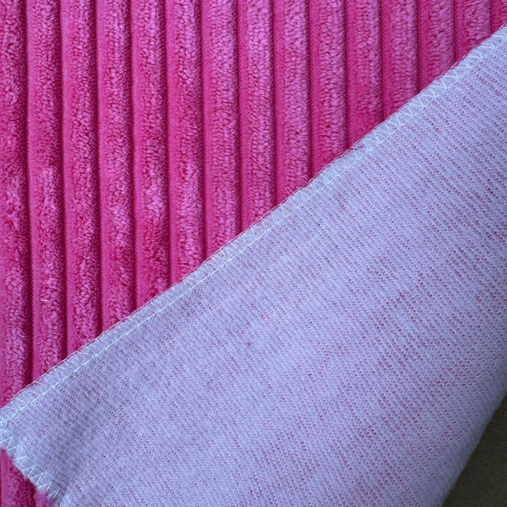 Corduroy rich pink