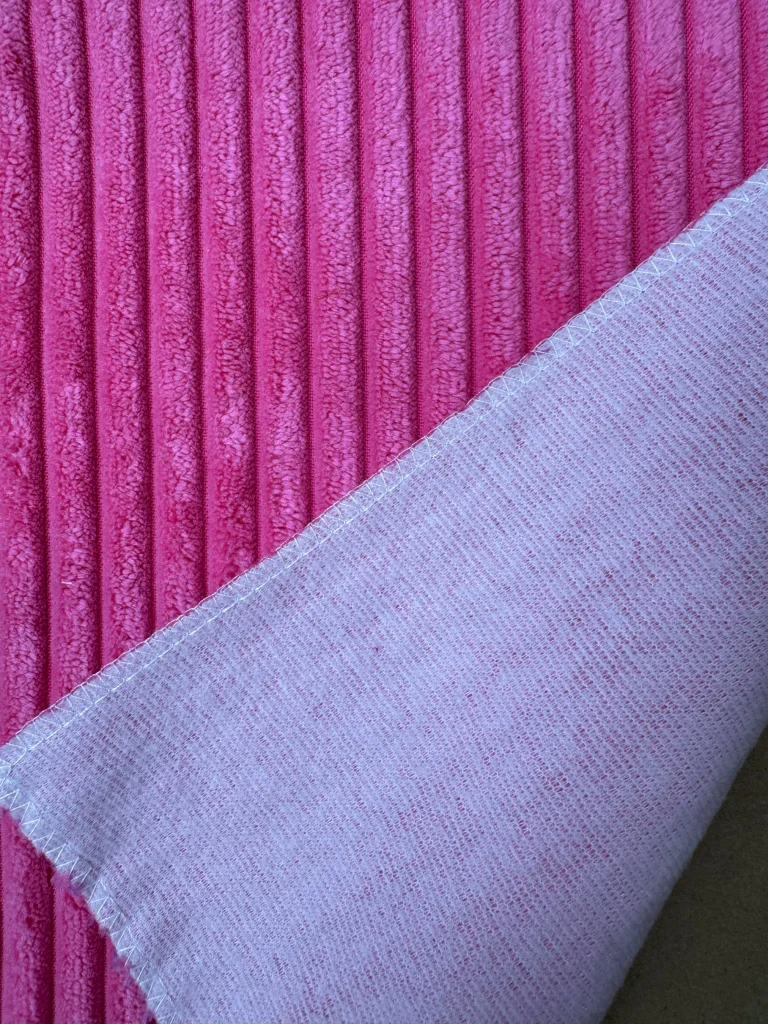 Corduroy rich pink