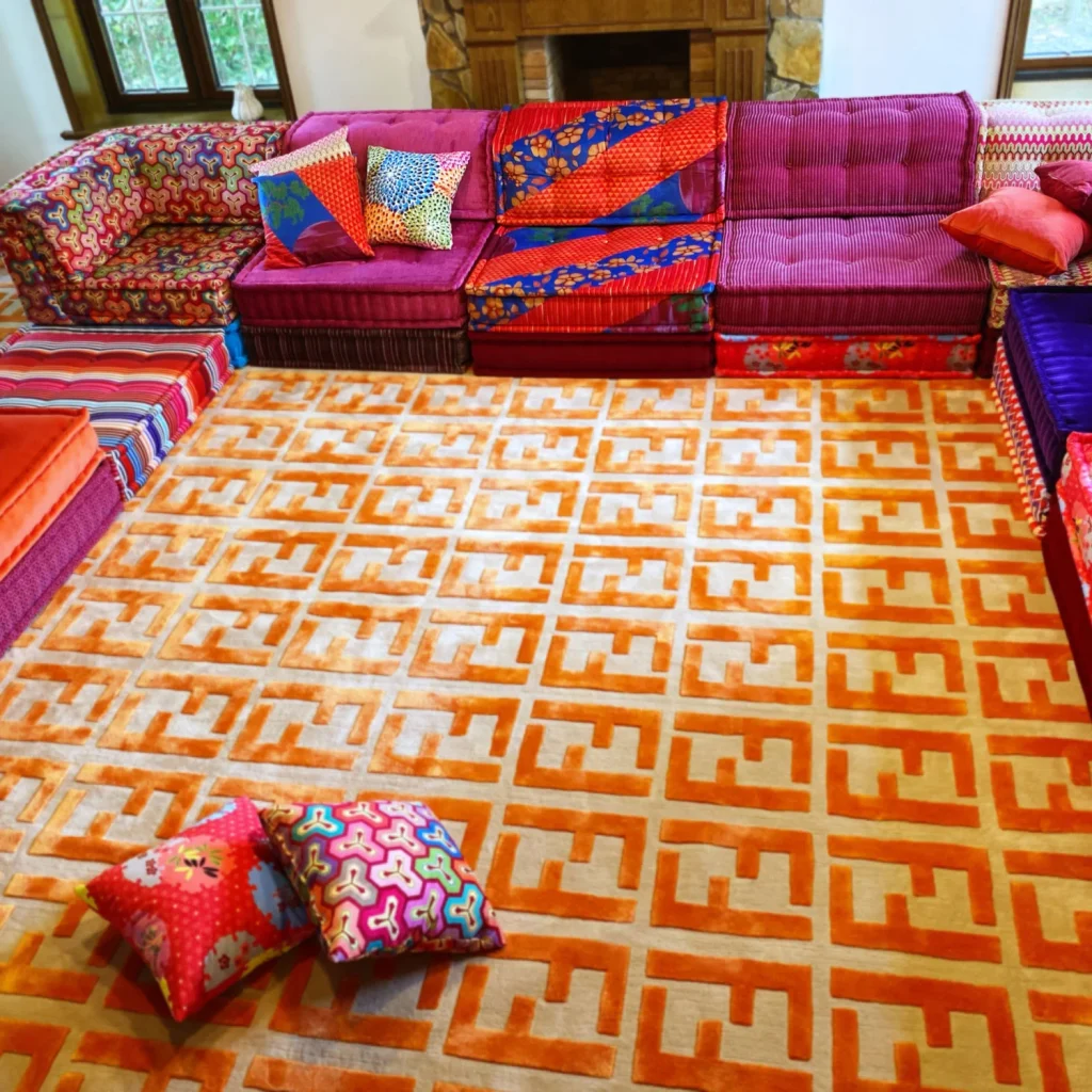 Custom Fendi Rug