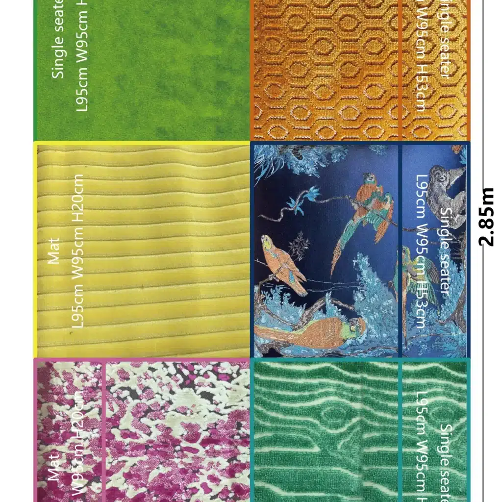 Mah Jong Day Bed Sofa Couch Spring