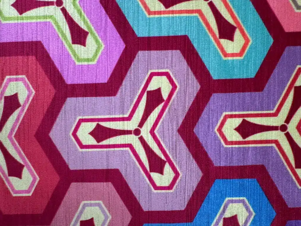 red kenzo digital printed velvet