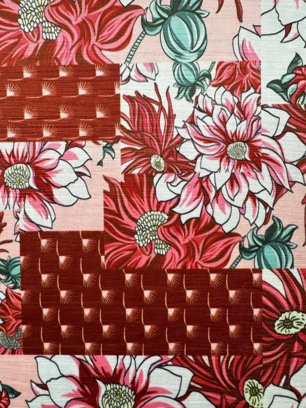 Digital Print Velvet 71