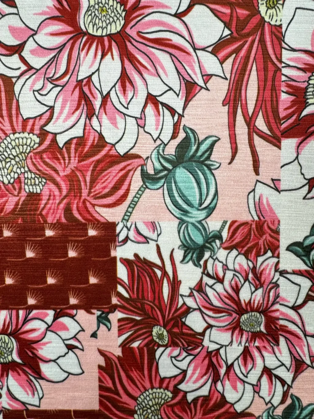 Digital Print Velvet 71