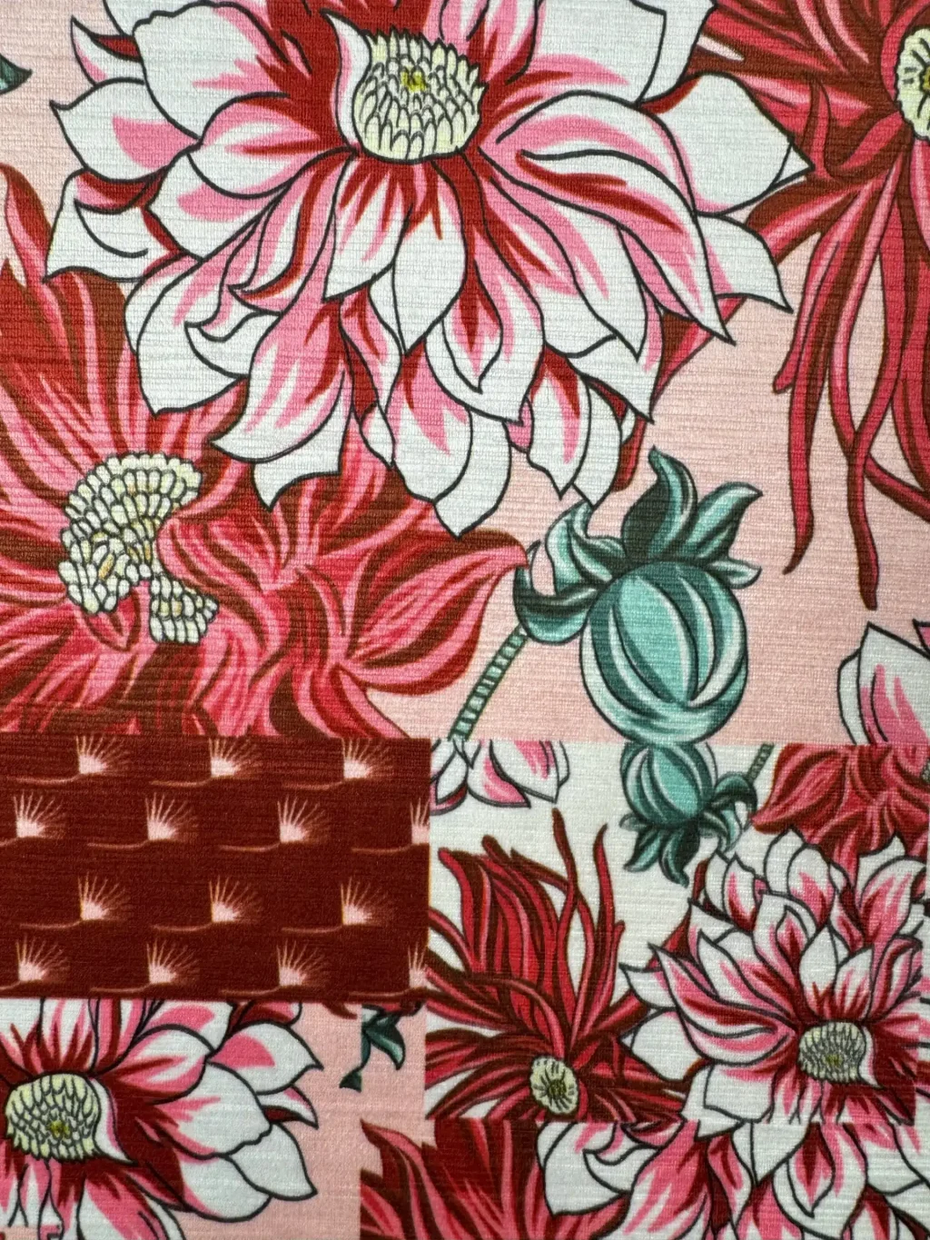 Digital Print Velvet 71