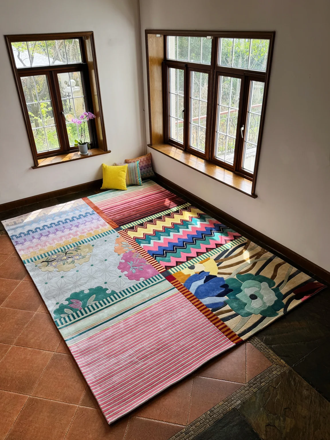 custom mah jong rug