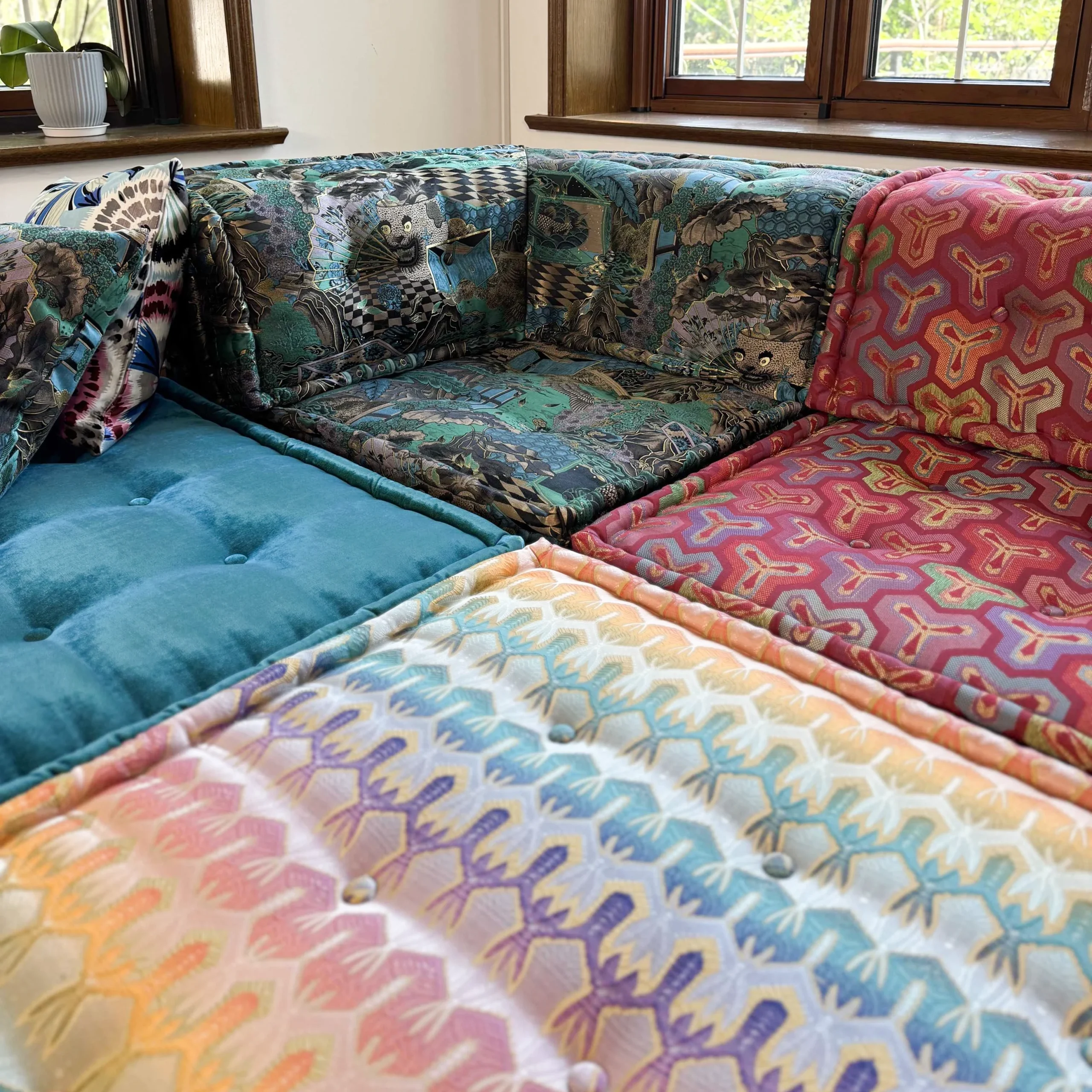 Mah Jong Sofa SET - Denise