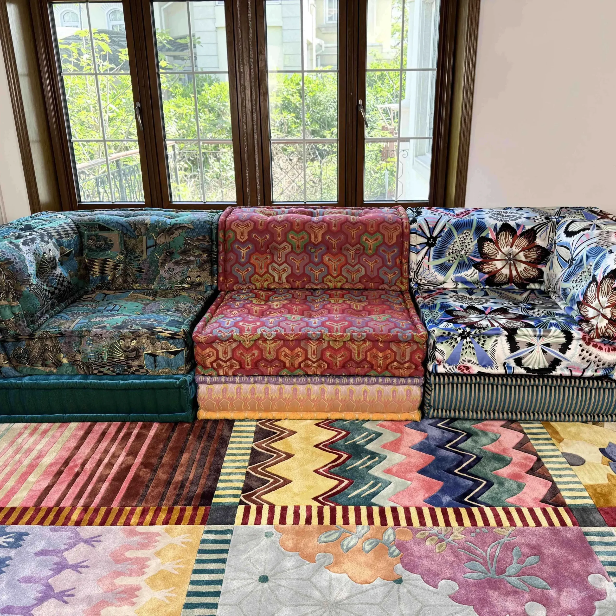 Mah Jong Sofa SET - Denise