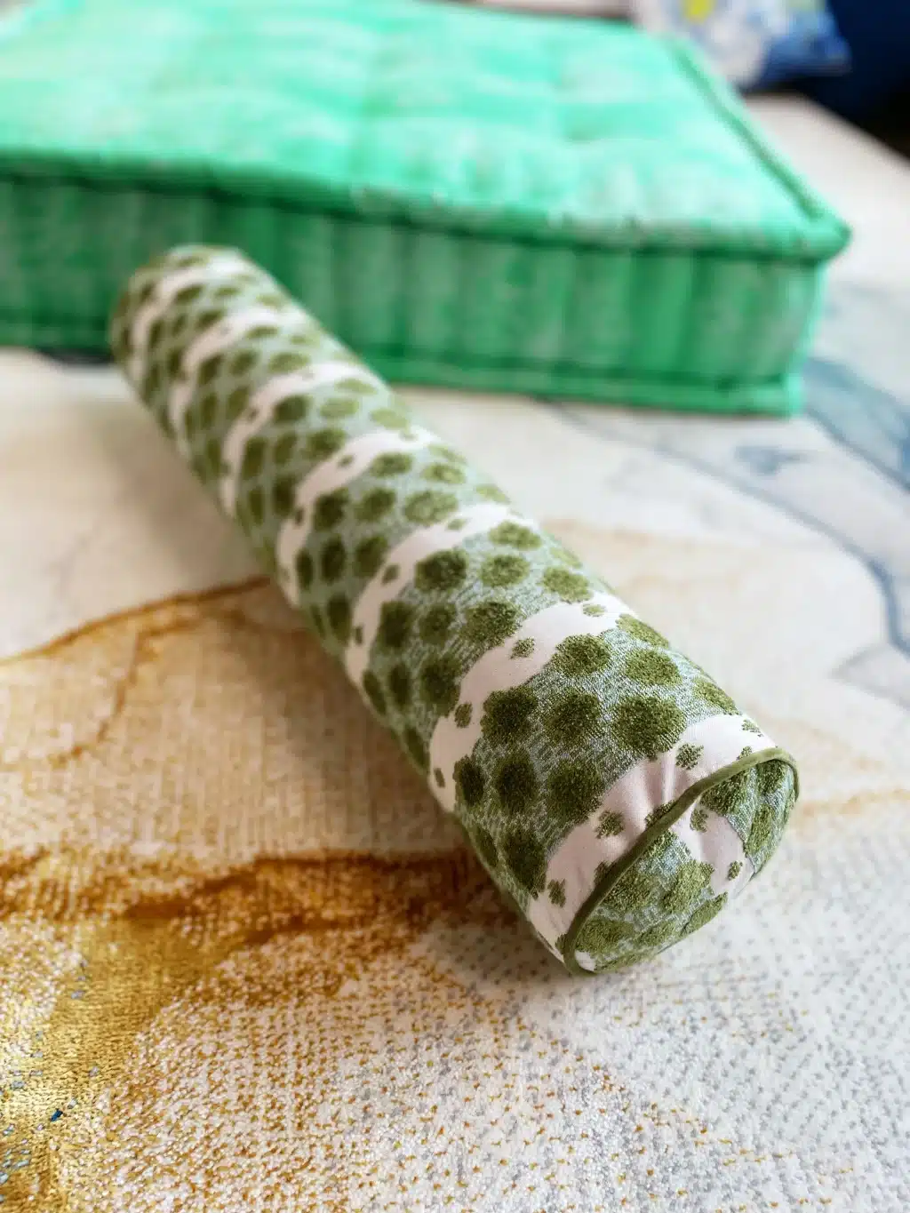 Bolster Neckroll Decor Pillow