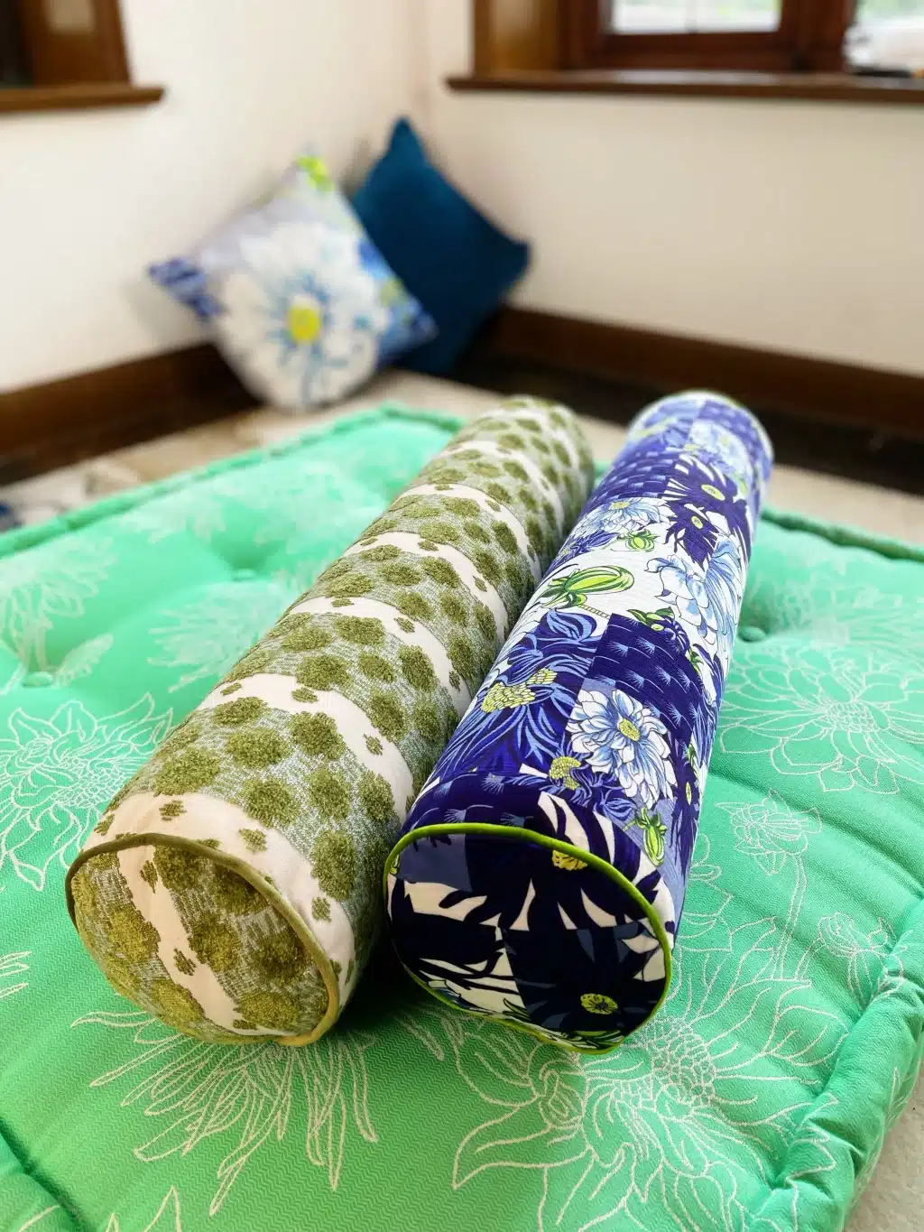 Bolster Neckroll Decor Pillow