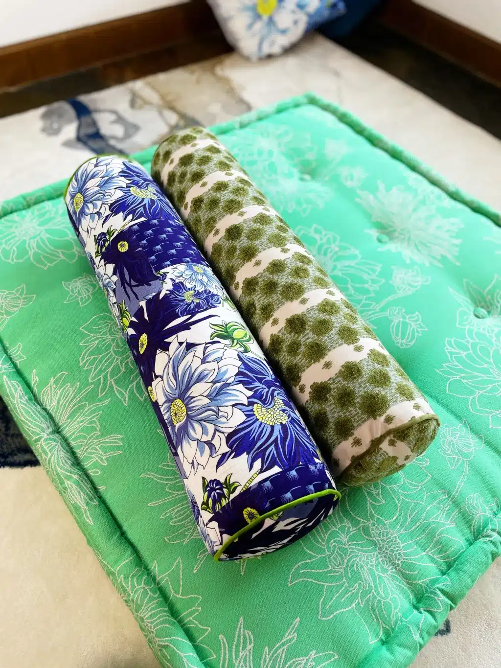 Bolster Neckroll Decor Pillow