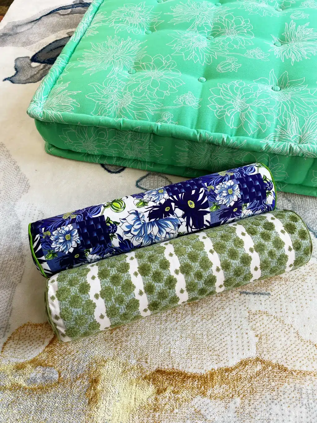 Bolster Neckroll Decor Pillow