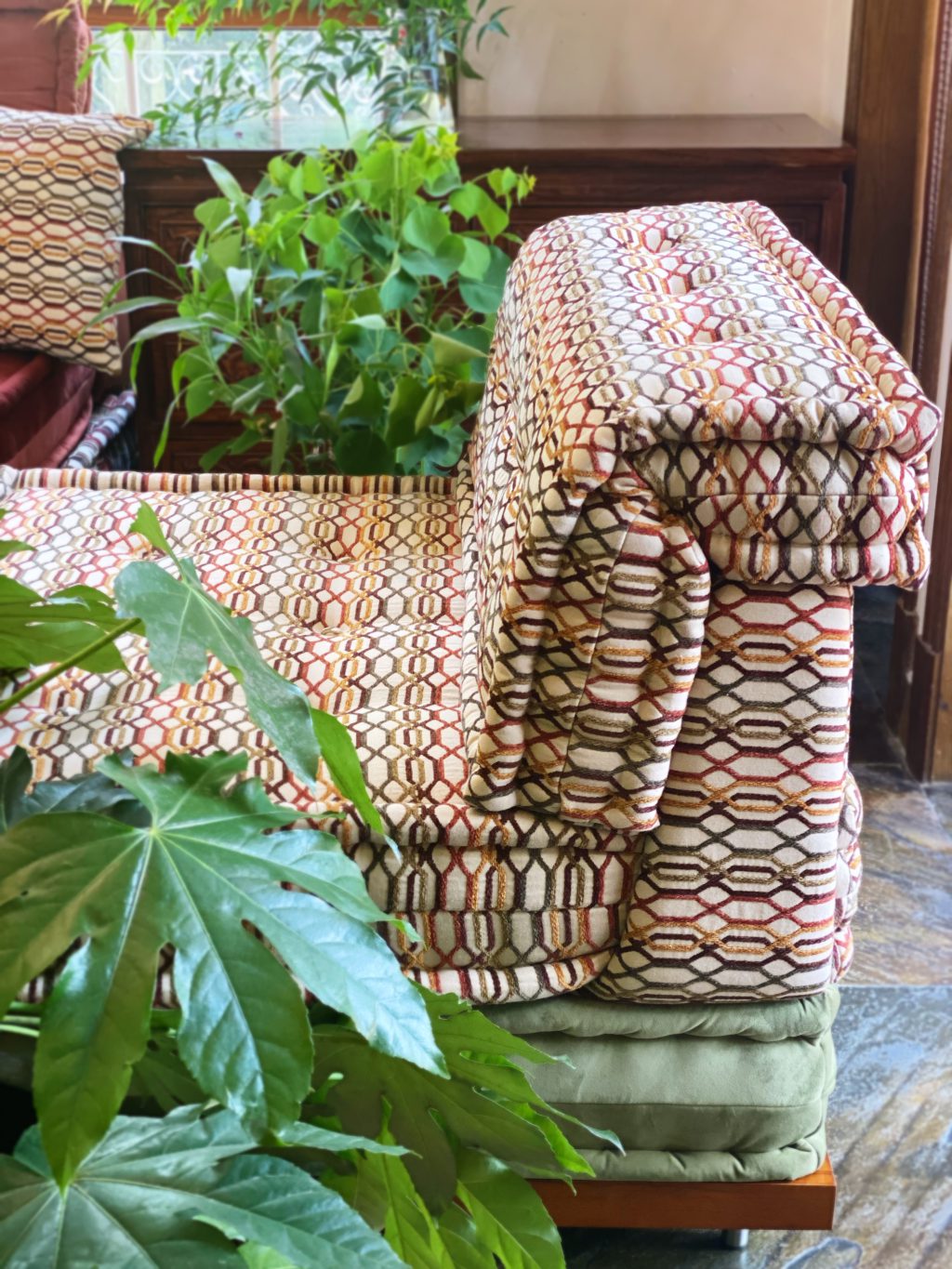 French Mah Jong Sofa Daybed: Andy