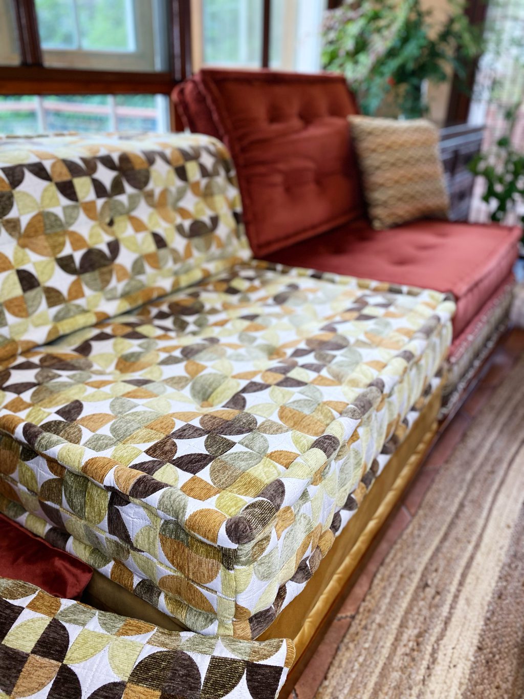 French Mah Jong Sofa Daybed: Andy