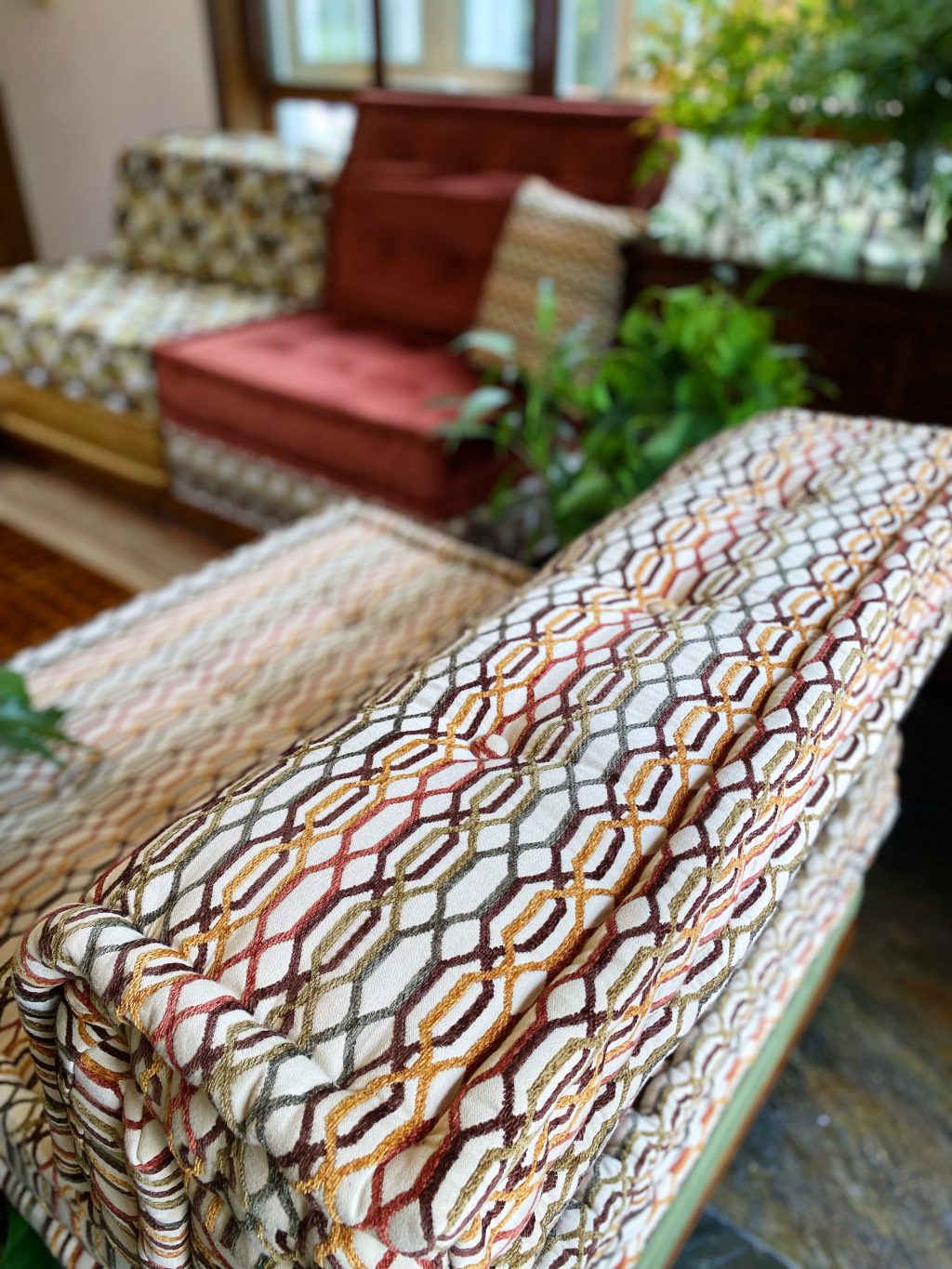 French Mah Jong Sofa Daybed: Andy