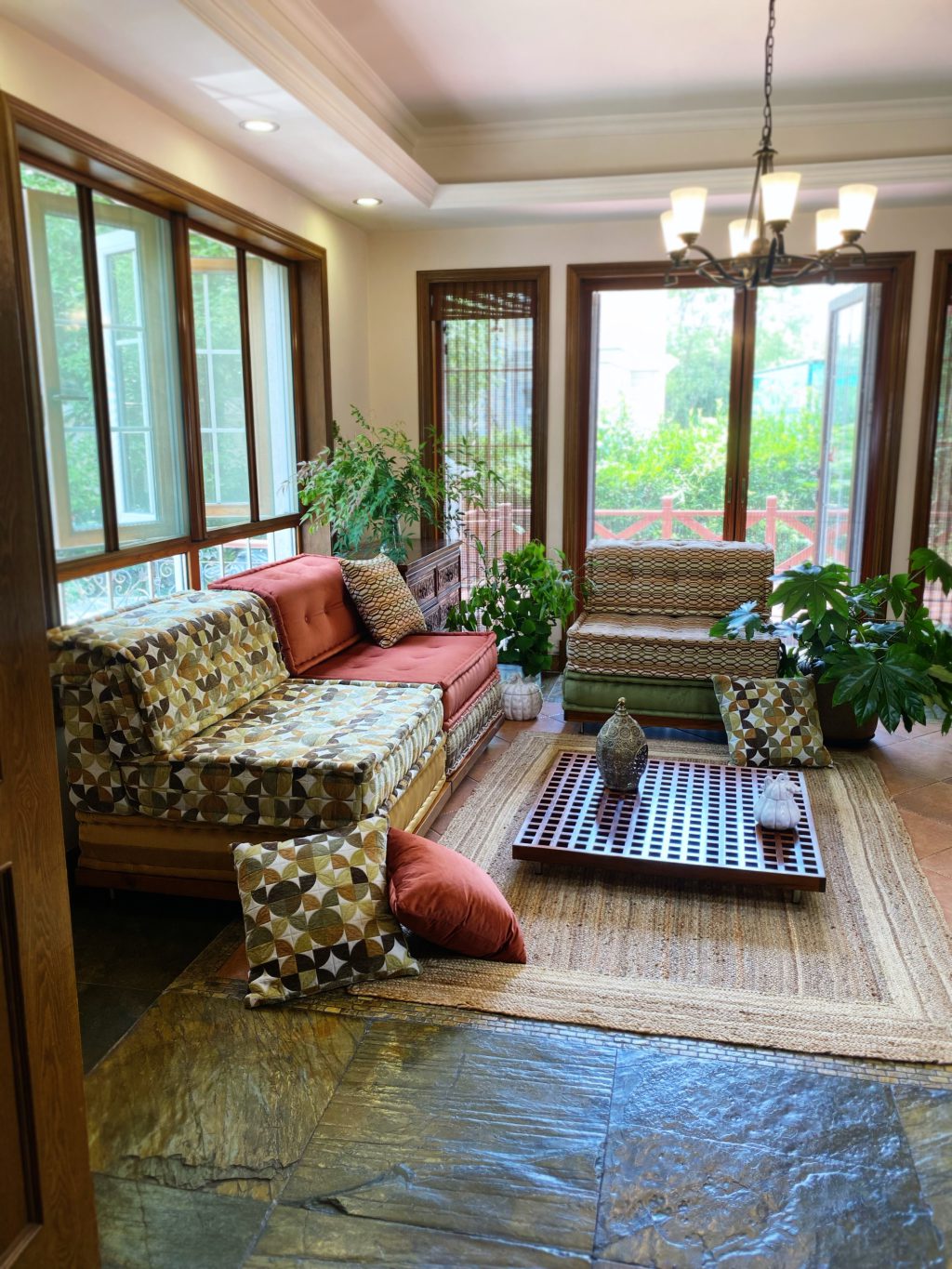 French Mah Jong Sofa Daybed: Andy