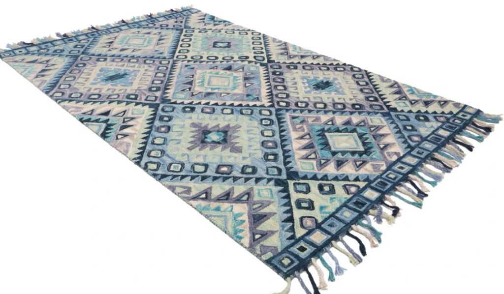 Indian Wool Woven Custom Carpet