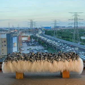 Animal Chair: Leopard Bench