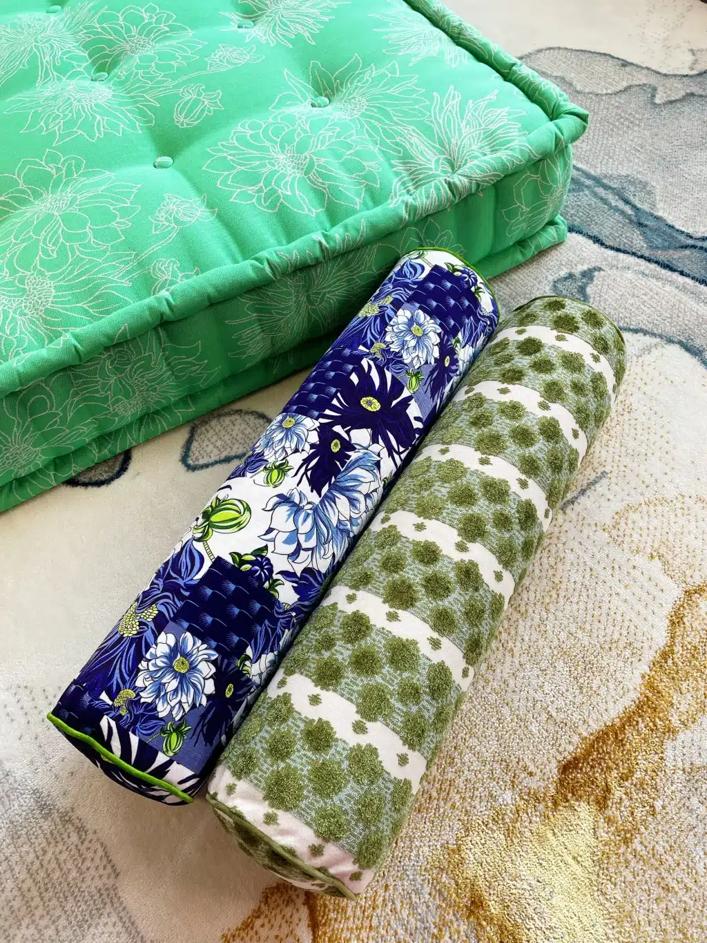 Bolster Neckroll Decor Pillow
