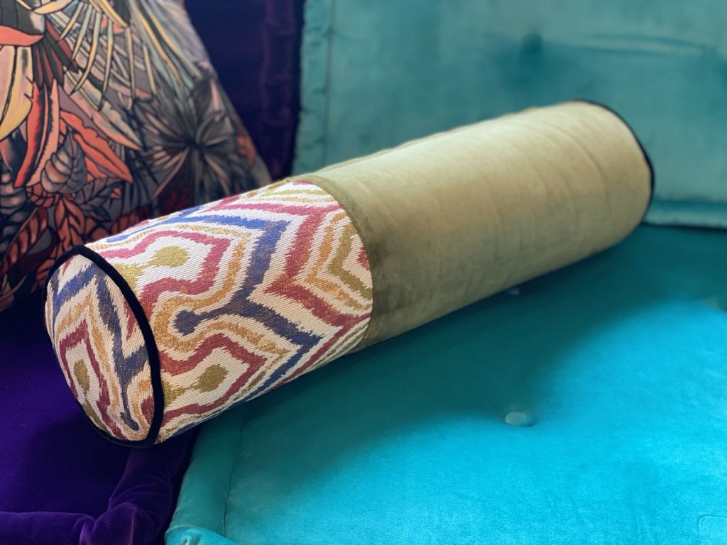 Bolster Neckroll Decor Pillow