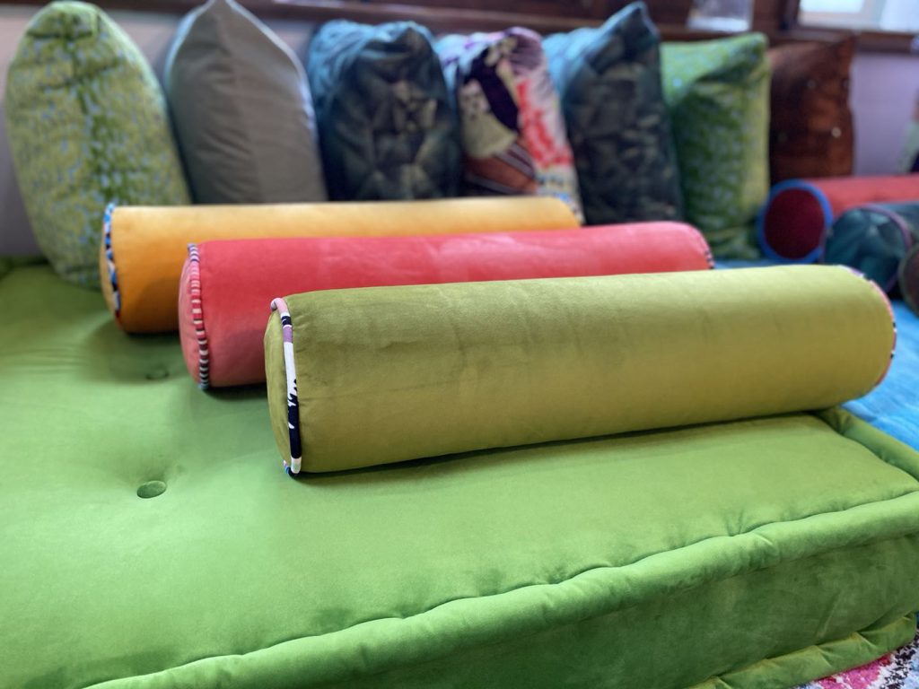 Bolster Neckroll Decor Pillow