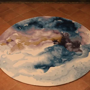 Coast Blue Custom Carpet Rug – New Zealand Wool