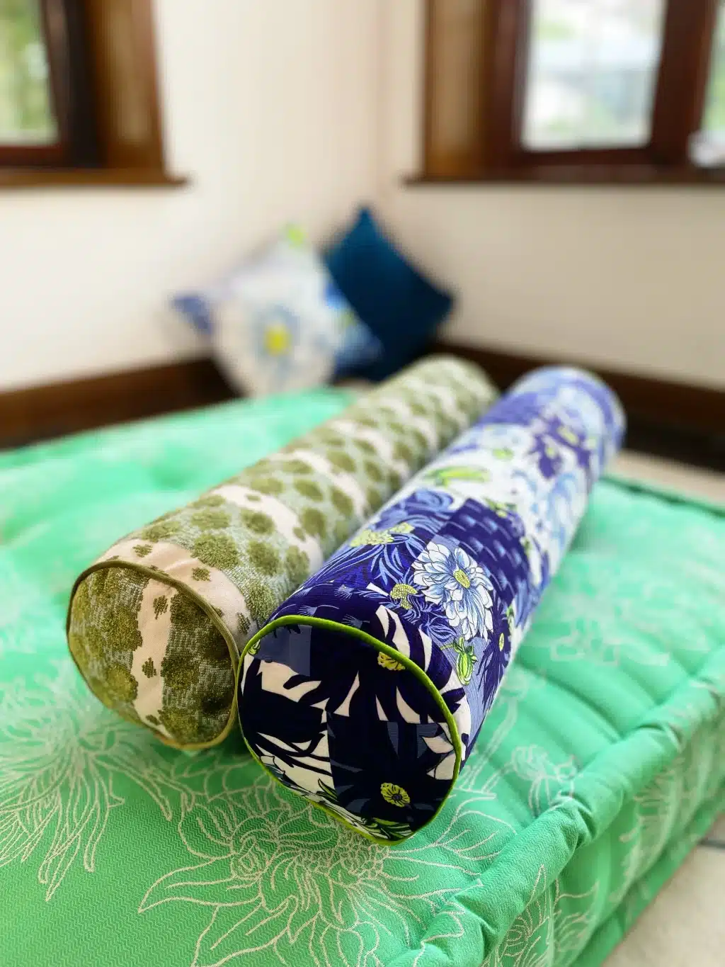 Bolster Neckroll Decor Pillow