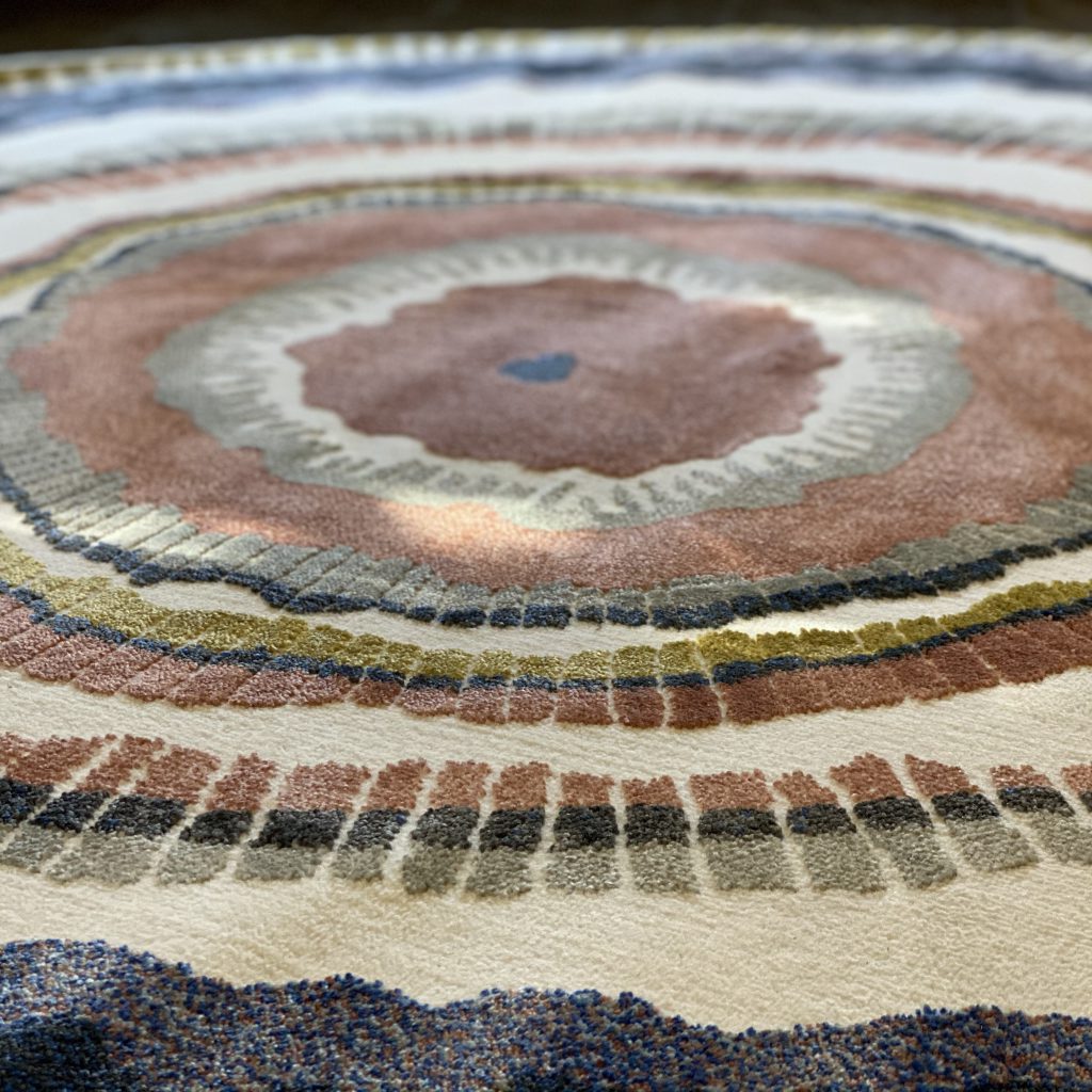 Aegean sea Custom Rug