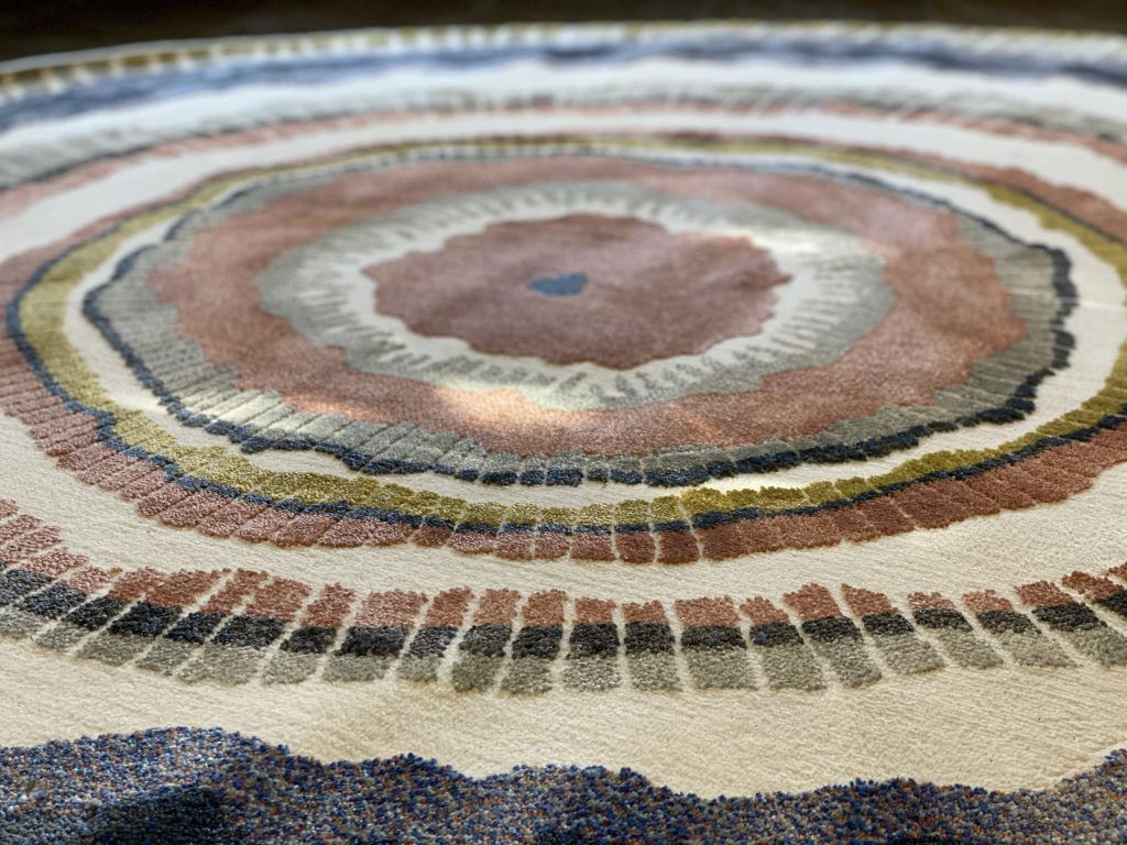 Aegean sea Custom Rug