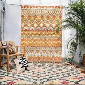 Indian Wool Woven Custom Carpet