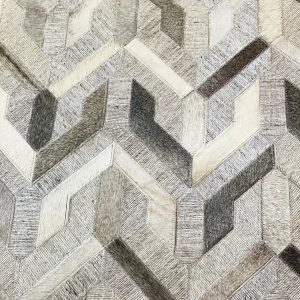 Natural Premium Cowhide Custom Carpet Rug