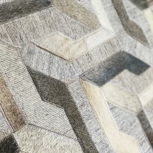 Natural Premium Cowhide Custom Carpet Rug