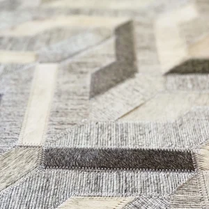 Natural Premium Cowhide Custom Carpet Rug