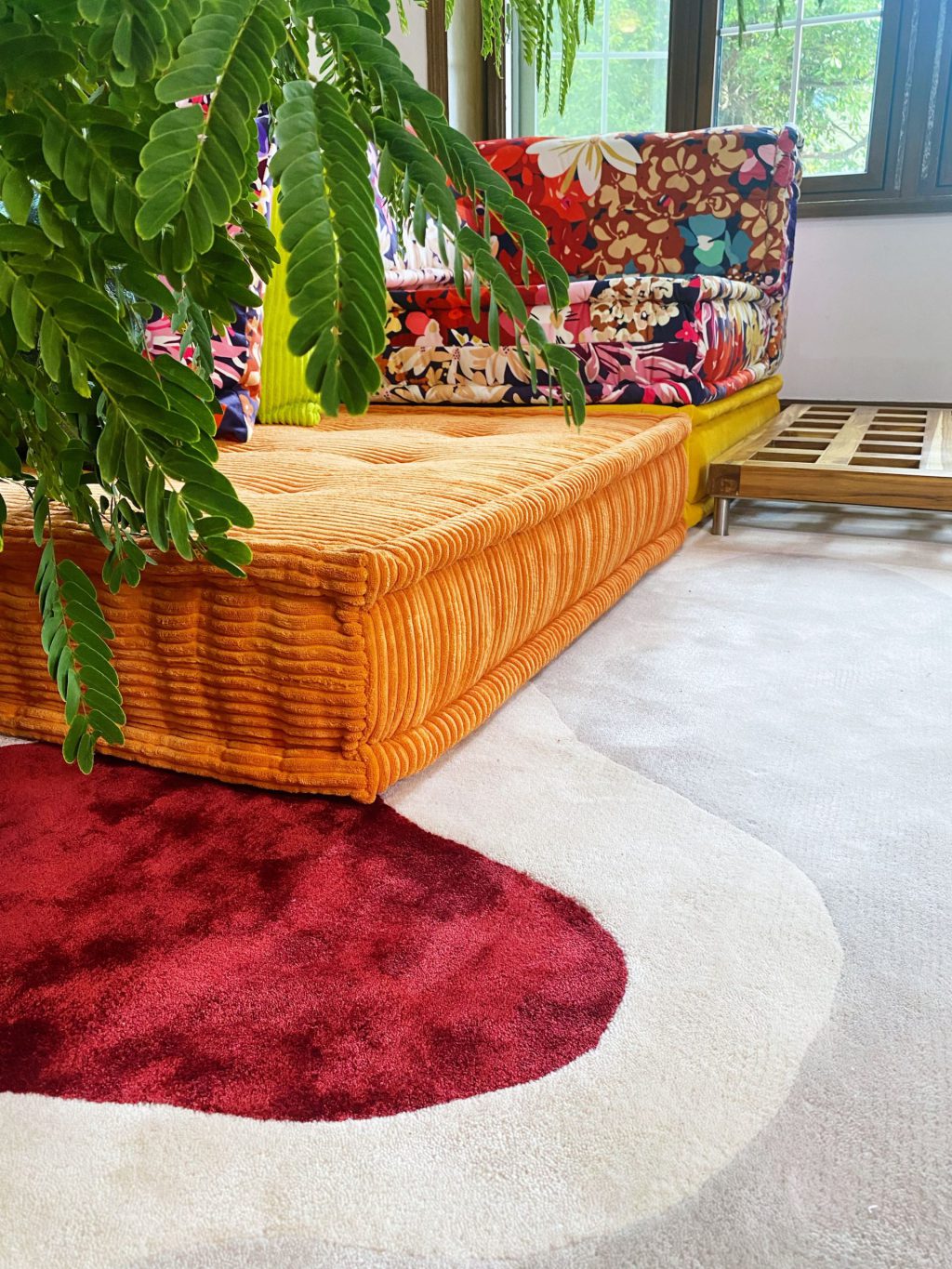 Custom Abstract Waterflow Carpet Rug – New Zealand Wool