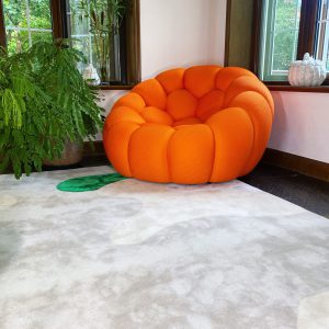 Custom Abstract Waterflow Carpet Rug – New Zealand Wool