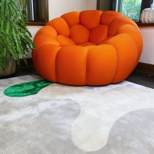 Custom Abstract Waterflow Carpet Rug – New Zealand Wool