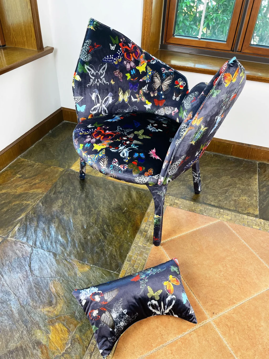 Lady B Butterfly Chair Stool