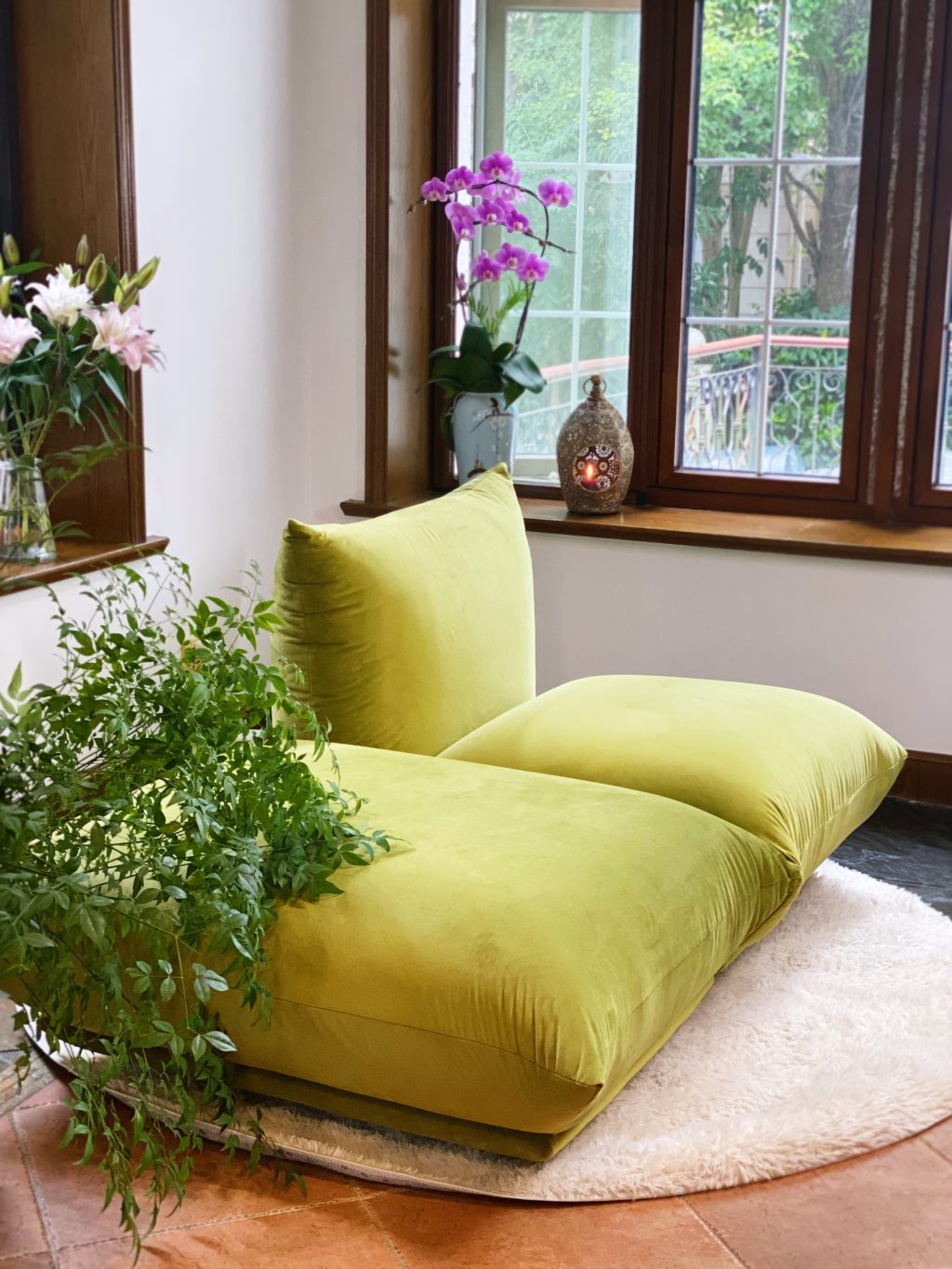 Marenco Marshmallow Seating System : Single Seater + Ottoman
