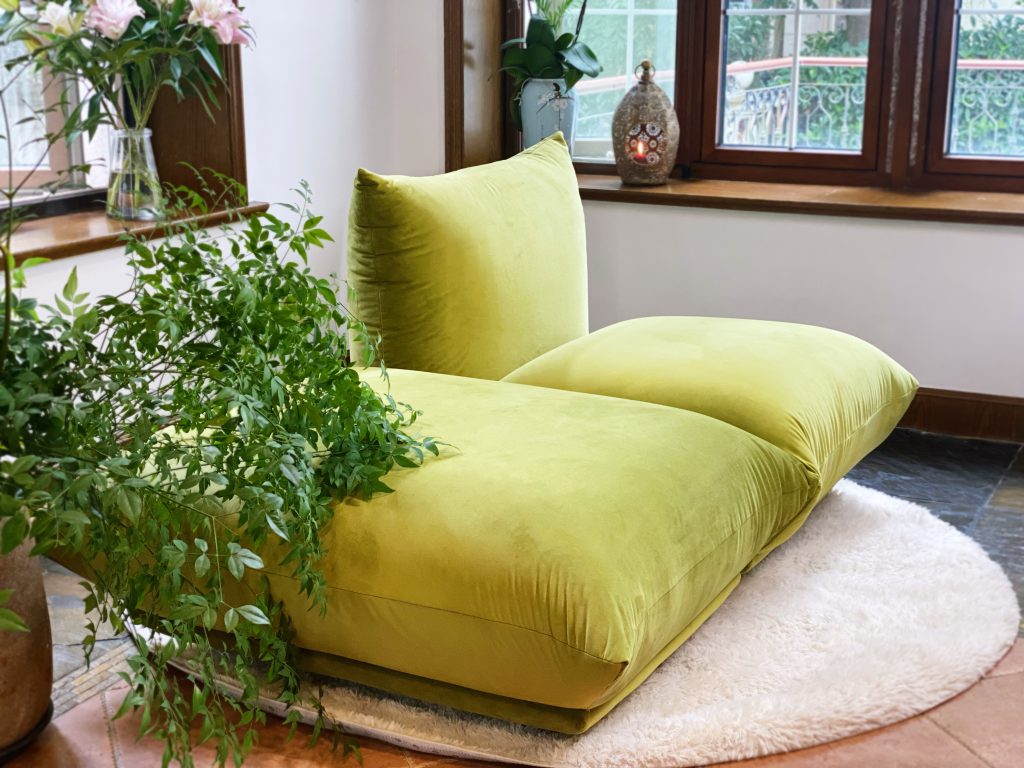 Marenco Marshmallow Seating System : Single Seater + Ottoman