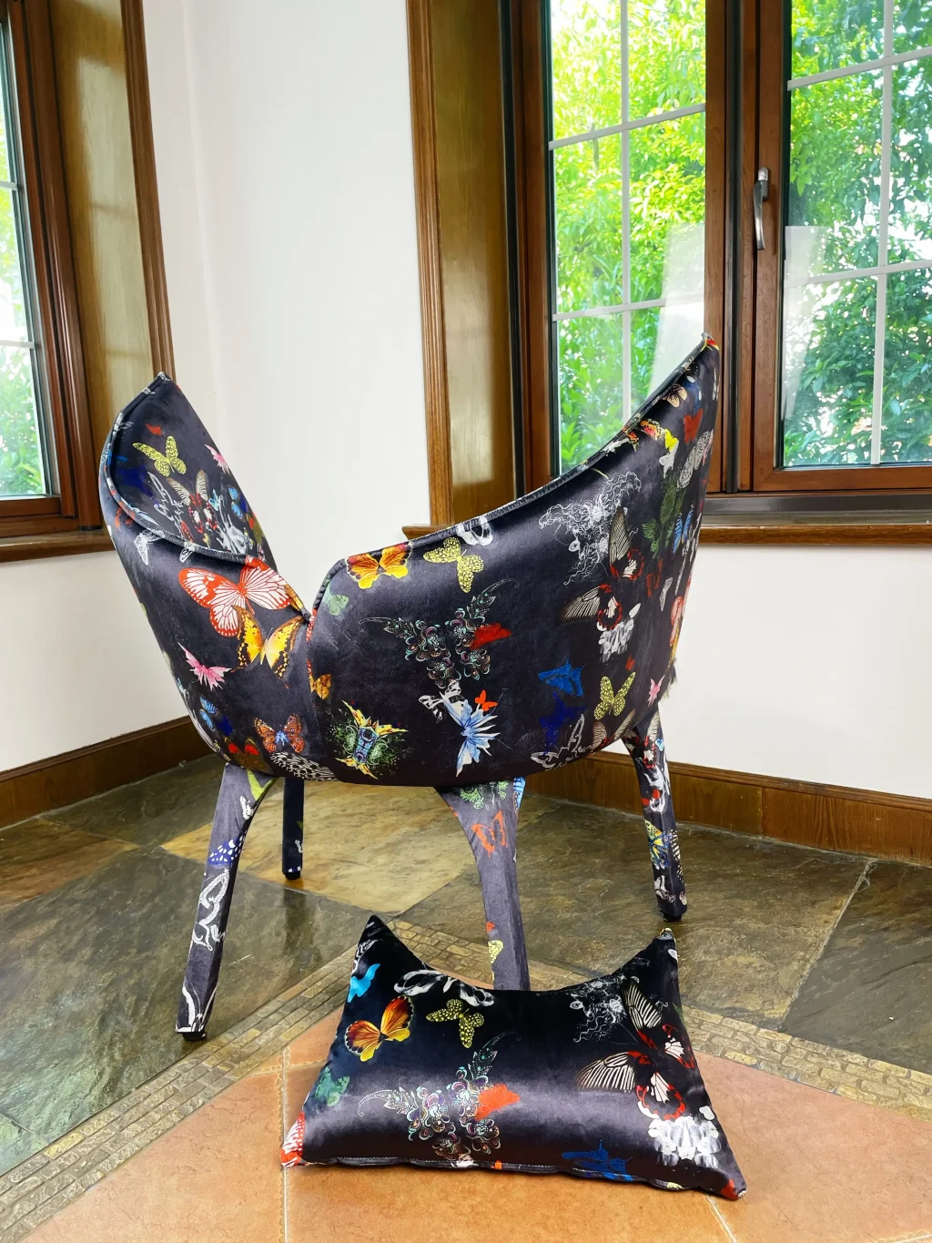 Lady B Butterfly Chair Stool