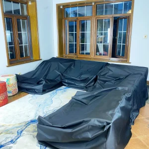 Sofa dust cover for single seaters and corner