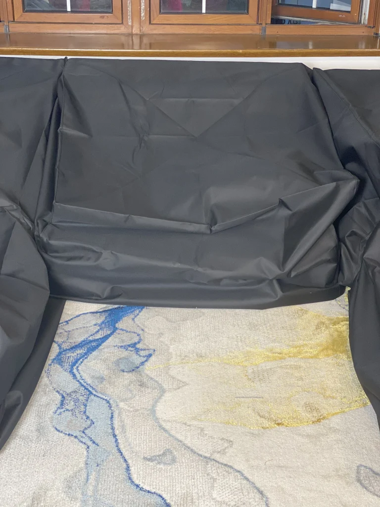 Sofa dust cover for single seaters and corner