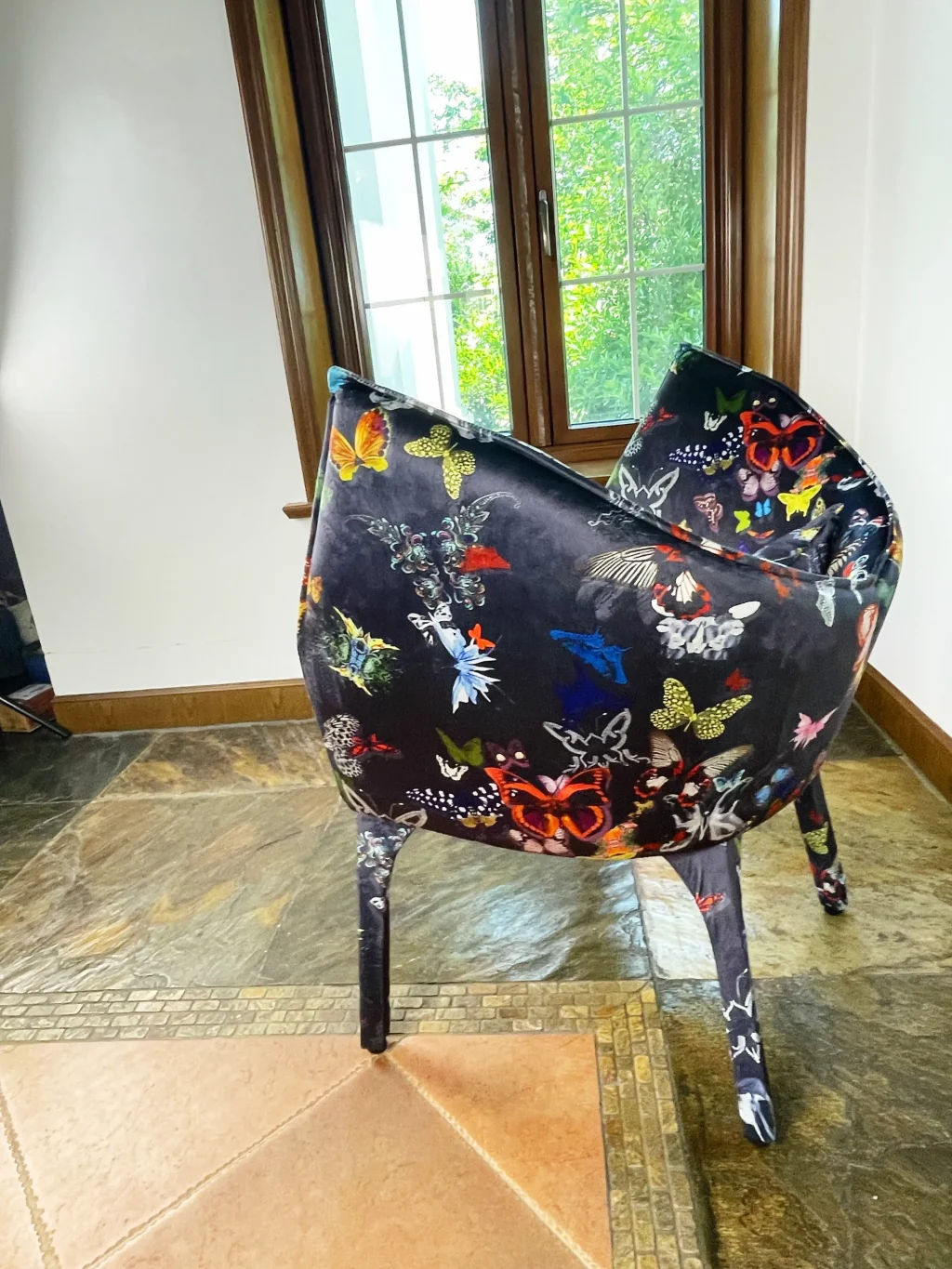 Lady B Butterfly Chair Stool
