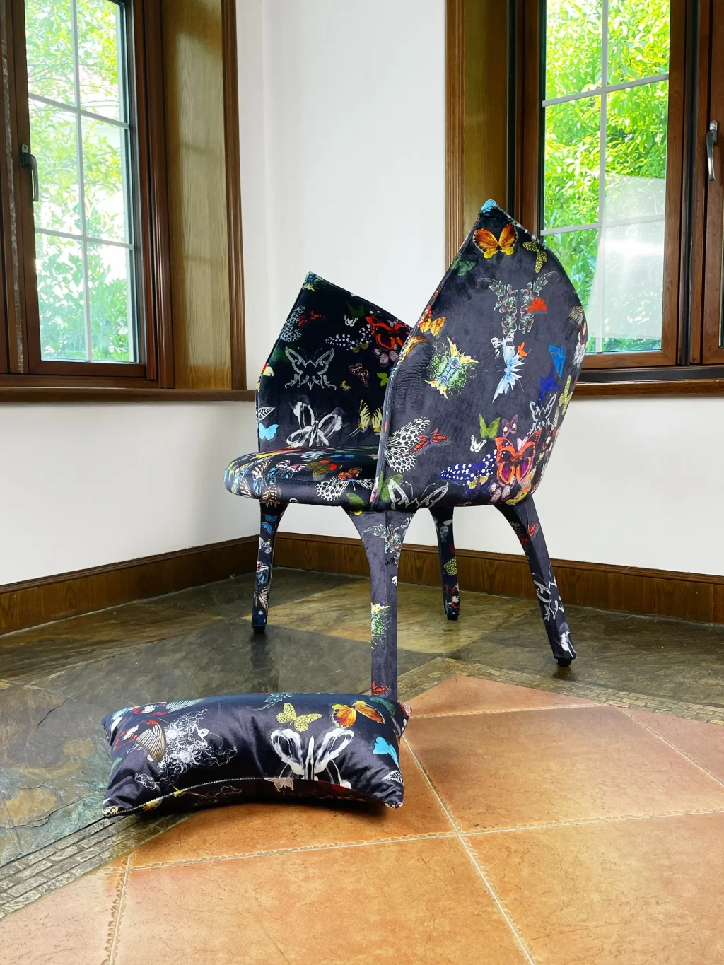 Lady B Butterfly Chair Stool